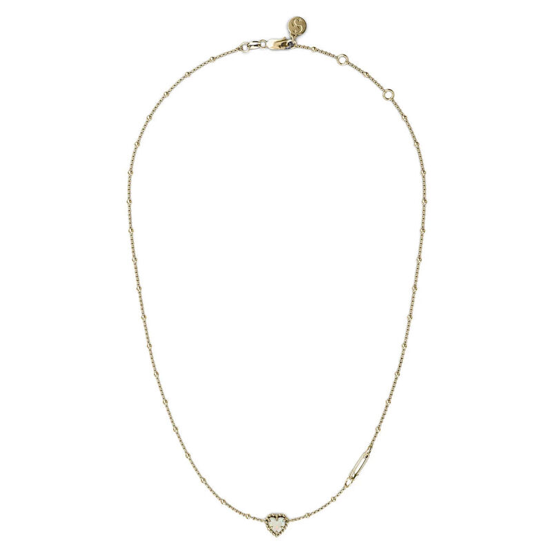 Stolen Girlfriends Club Dahlia's Heart Necklace image number 0